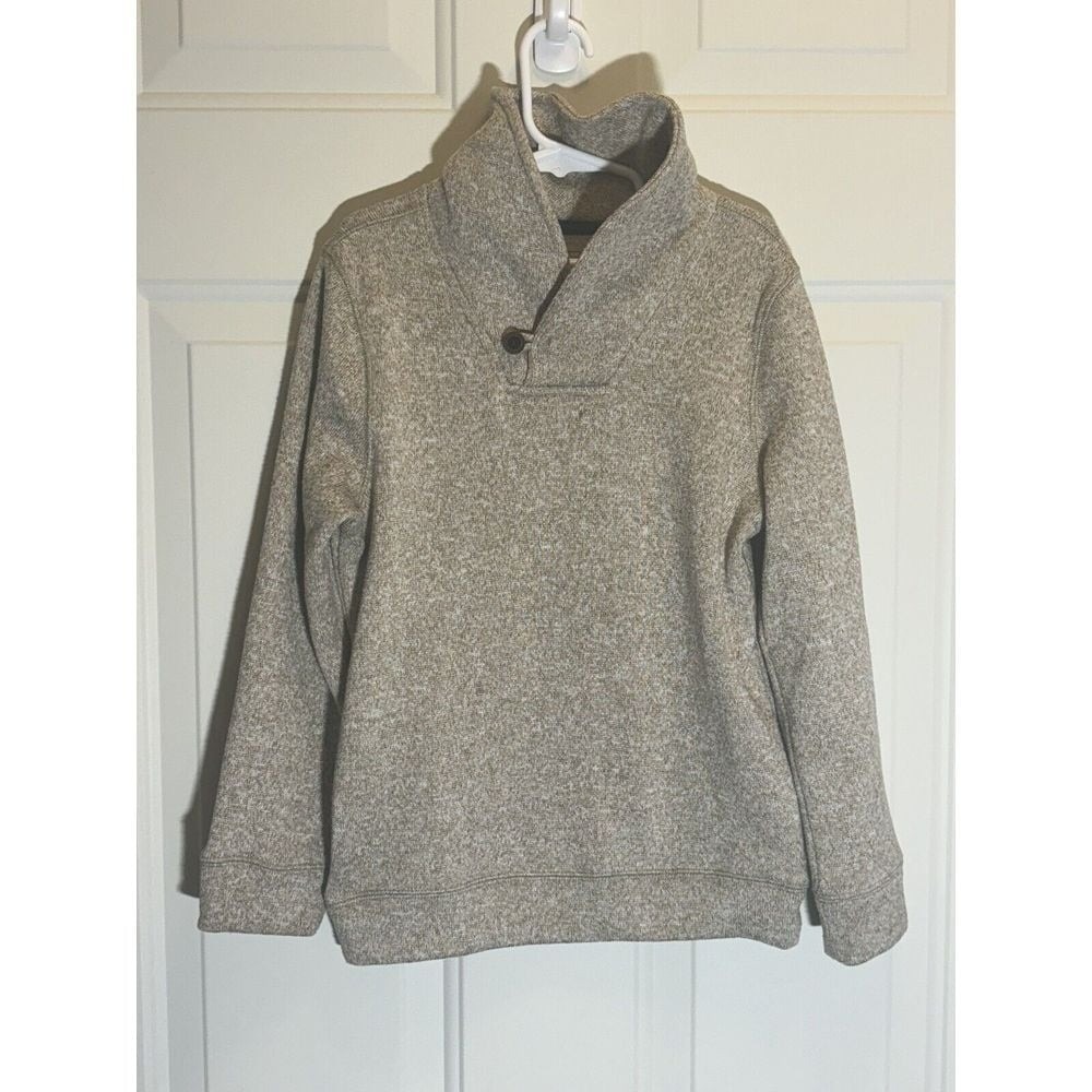 Sonoma Supersoft Boys‎ Beige Pullover Sweater Size 7 EUC X13